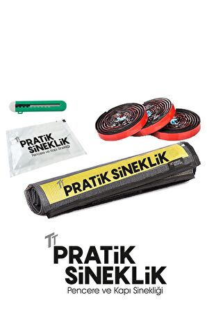 TT Pratik Sineklik | Pencere Sinekliği 3' lü Paket 80 X 140 Cm