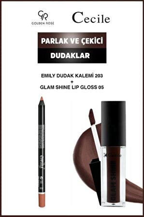 Cecile Glam Shine 05-Emily 203 İkili Set