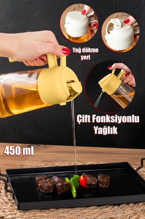 porsima 2086-2 cam sprey-fısfıs yağdanlık limon sirke sos airfryer püskürtmeli  yağlık( 2 adet)