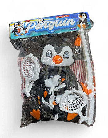 10 Parça Havuzlu Mıknatıslı Penguenler Olta Seti 0489