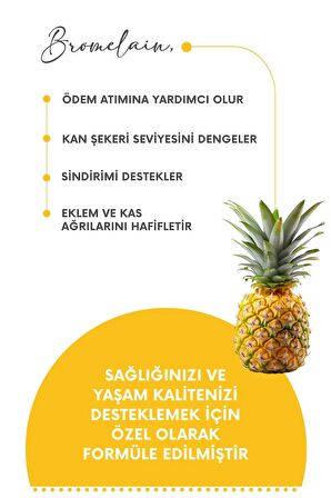Mia Herba Bromelain 60 Kapsül