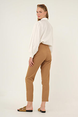 Fit Pantolon Camel