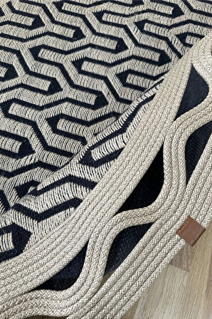 Hasır Jüt Bej Kaymaz Taban Yıkanabilir Salon Mutfak Halısı Yatak Oturma Odası Yolluk Halı Kilim