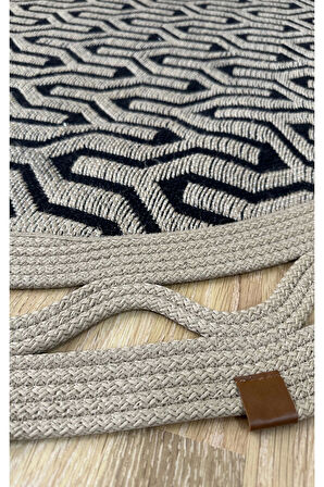 Hasır Jüt Bej Kaymaz Taban Yıkanabilir Salon Mutfak Halısı Yatak Oturma Odası Yolluk Halı Kilim