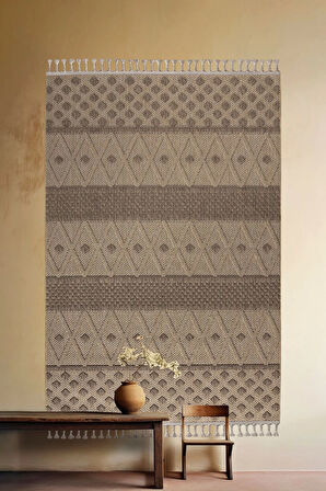 Bukle Dokuma İnce Saçaklı Salon Mutfak Oturma Odası halısı Yoluk Antre Çocuk Yatak Odası Kilim Halı