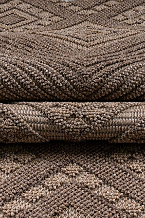 Bukle Dokuma İnce Saçaklı Salon Mutfak Oturma Odası halısı Yoluk Antre Çocuk Yatak Odası Kilim Halı