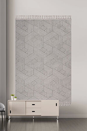 Bukle Dokuma İnce Saçaklı Salon Mutfak Oturma Odası halısı Yoluk Antre Çocuk Yatak Odası Kilim Halı