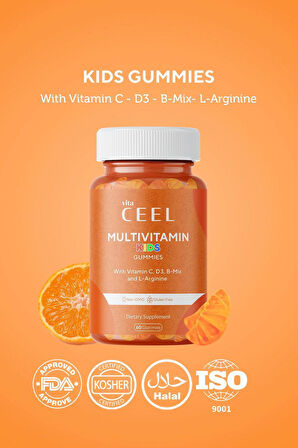 Vita Ceel Kids Multivitamin 60 Gummies 