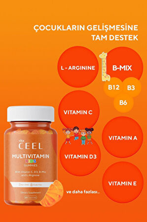 Vita Ceel Kids Multivitamin 60 Gummies 