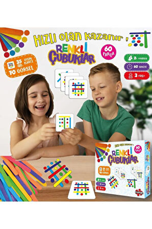 Kidsan Renkli Çubuklar KDS-9014