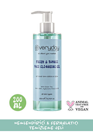 Everyday Beauty Nemlendirici ve Ferahlatici Yüz Temizleme Jeli 200 Ml*36		