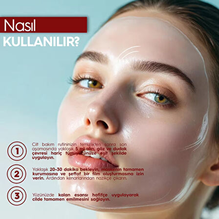 Collagen | Nemlendirici Onarıcı Kırışıklık Karşıtı Kolajen İçeren Soyulabilir Yüz Maskesi 70 ml