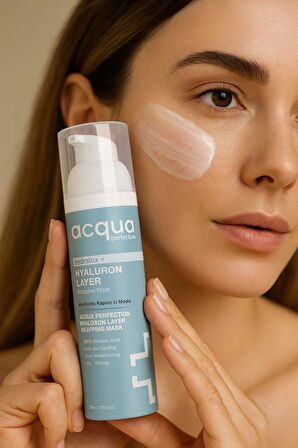 Acqua Perfection Hydratox | Hyaluronic Acid Nemlendirici ve Kırışıklık Karşıtı Soyulabilir Yüz Maskesi 70 ml