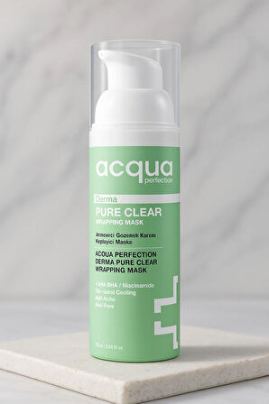 Acqua Perfection Derma Pure | Arındırıcı ve Gözenek Sıkılaştırıcı  Siyah Nokta Akne Soyulabilir Yüz Maskesi 70 ml