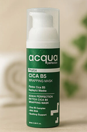 Acqua Perfection Phytox Cica B5 | Yatıştırıcı ve Onarıcı Soyulabilir Yüz Maskesi 70 ml