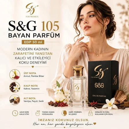 S&G 105 EDP KADIN PARFÜM 50 ML
