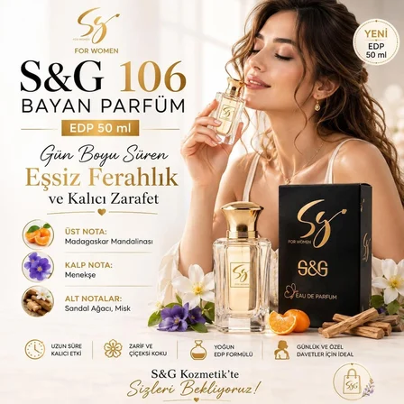 S&G 106 EDP Kadın PARFÜM 50 ML