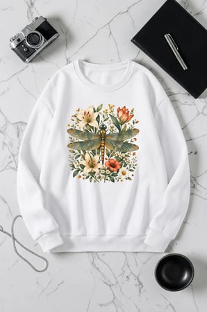 Unisex Yusufcuk Baskılı Bisiklet Yaka Sweatshirt