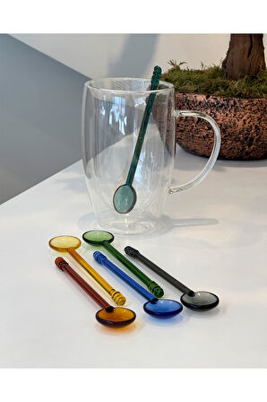 6'LI RENKLİ KAŞIK SETİ