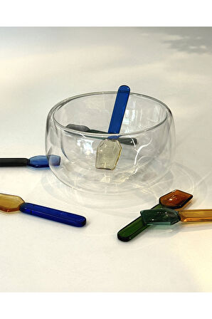 6'LI RENKLİ KAŞIK SETİ