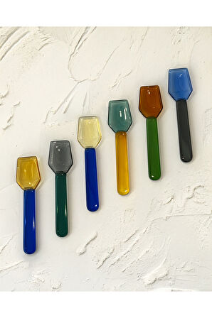 6'LI RENKLİ KAŞIK SETİ