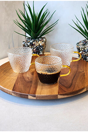 6'LI DESENLİ KUPA -110 ML