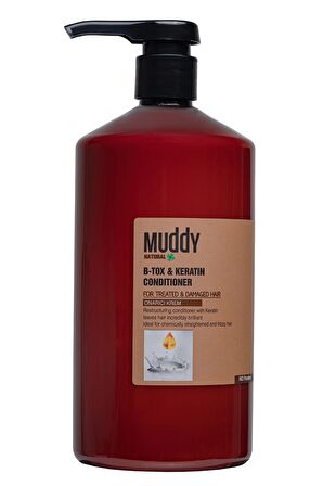 MUDDY B-TOX KERATIN CONDITIONER KREM 1000 ml.