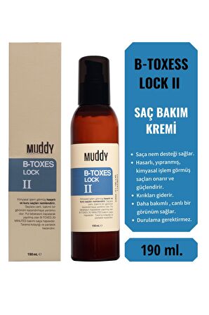 MUDDY B-TOXES LOCK II 190 ml. DURULANMAYAN SAÇ BAKIM SÜTÜ