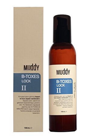 MUDDY B-TOXES LOCK II 190 ml. DURULANMAYAN SAÇ BAKIM SÜTÜ