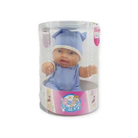 Kıyafetli Et Bebek 35 cm - LMN208 - Mavi