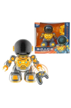 LİMON 1516C KUMANDALI UZAY ASTRONOT ROBOT BASİT PROGRAMLAMA DANS EDEN R/C SESLİ IŞIKLI 3+