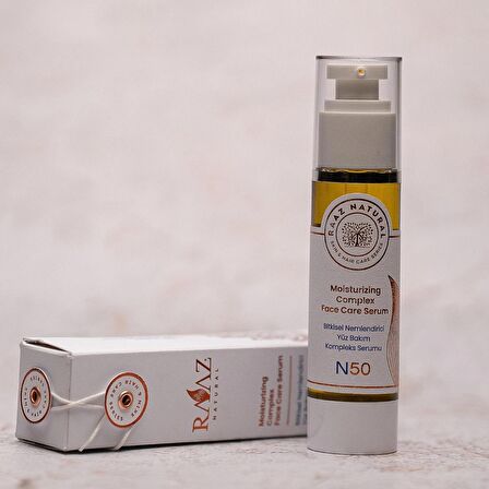 N50 Bitkisel Nemlendirici Yüz Bakım Kompleks Serumu Moisturizing Complex Face Care Serum