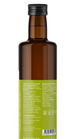 Avokado Yağı %100 soğuk sıkım ve doğal Avocado oil 100% pure 250 ml