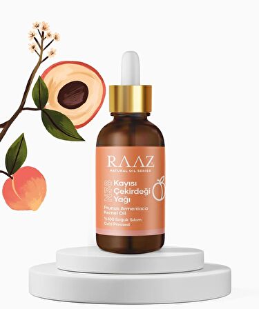 RAAZ KAYISI ÇEKİRDEĞİ YAĞI APRICOT SEED OIL 50 ml