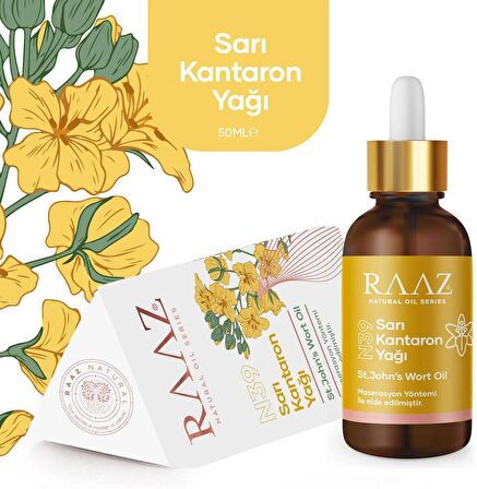 RAAZ SARI KANTARON YAĞI ST. JOHN’S WORT OIL 50 ml