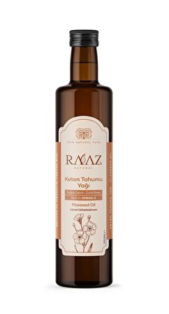 Raaz avantajlı 2'li set Susam Yağı 250 ml ve Keten Tohumu Yağı 250 ml