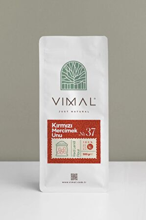 Vimal Kırmızı Mercimek Unu Red Lentil Flour glutensiz 500 g