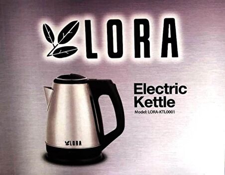 Lora KTL0001 1,2 Lt Otel Tipi Kettle