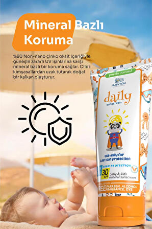 Babyton Bebek & Çocuk Günlük Güneş Koruyucu Krem 100 ml