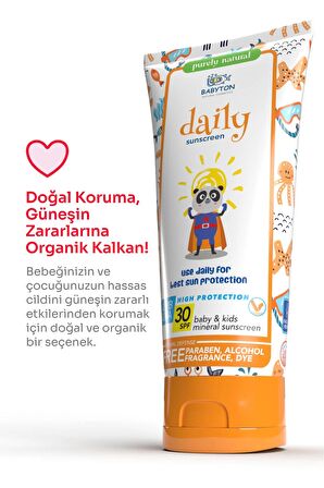 Babyton Doğal Güneş Koruyucu Krem 100 ml