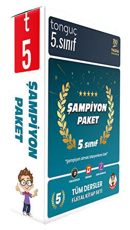 Tonguç 5. Sınıf Tüm Dersler Şampiyon Paketi Tonguç Akademi