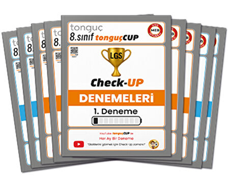 Tonguç 8. Sınıf TonguçCup Check-Up Denemeleri Tonguç Akademi