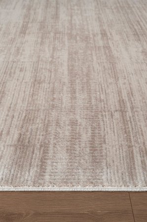 İndigo ID011G Gri Modern Desen Akrilik İplik Tozu Az Pamuk Taban Salon Mutfak Halısı