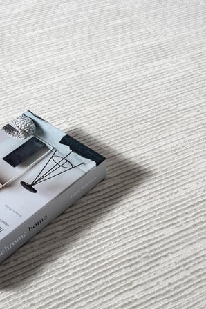 Signa CT023A  Beyaz Halı Modern Desen Pamuk Taban Salon Halısı Yatak Odası Mutfak Koridor