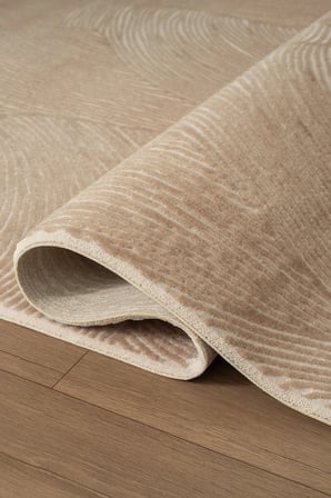 Luxia LU001B Bej Akrilik Modern Salon Koridor Yatak ve Oturma Odası Halısı