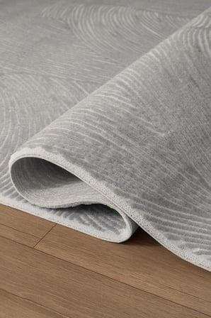 Luxia LU001G Gri Akrilik Modern Salon Koridor Yatak ve Oturma Odası Halısı