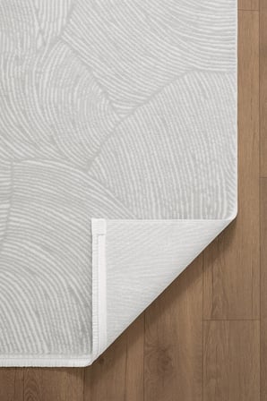 Luxia LU001W Krem Akrilik Modern Salon Koridor Yatak ve Oturma Odası Halısı