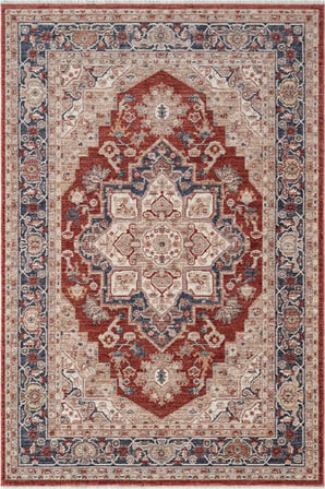 Focus F0C001R Renkli Vintage Modern Salon Koridor Yatak ve Oturma Odası Halısı