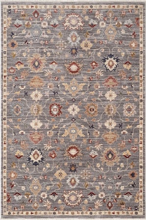 Focus FO004R Gri Renkli Vintage Modern Salon Koridor Yatak ve Oturma Odası Halısı