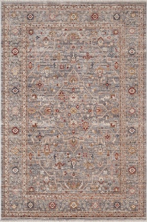 Focus FO002G Gri Vintage Modern Salon Koridor Yatak ve Oturma Odası Halısı